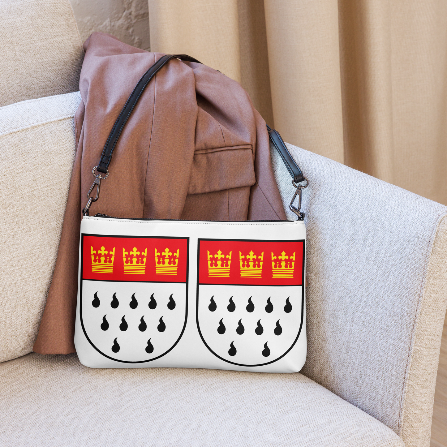 Umhängetasche „Köln | GutenbergsSöhne“ – Stil trifft Geschichte 👜