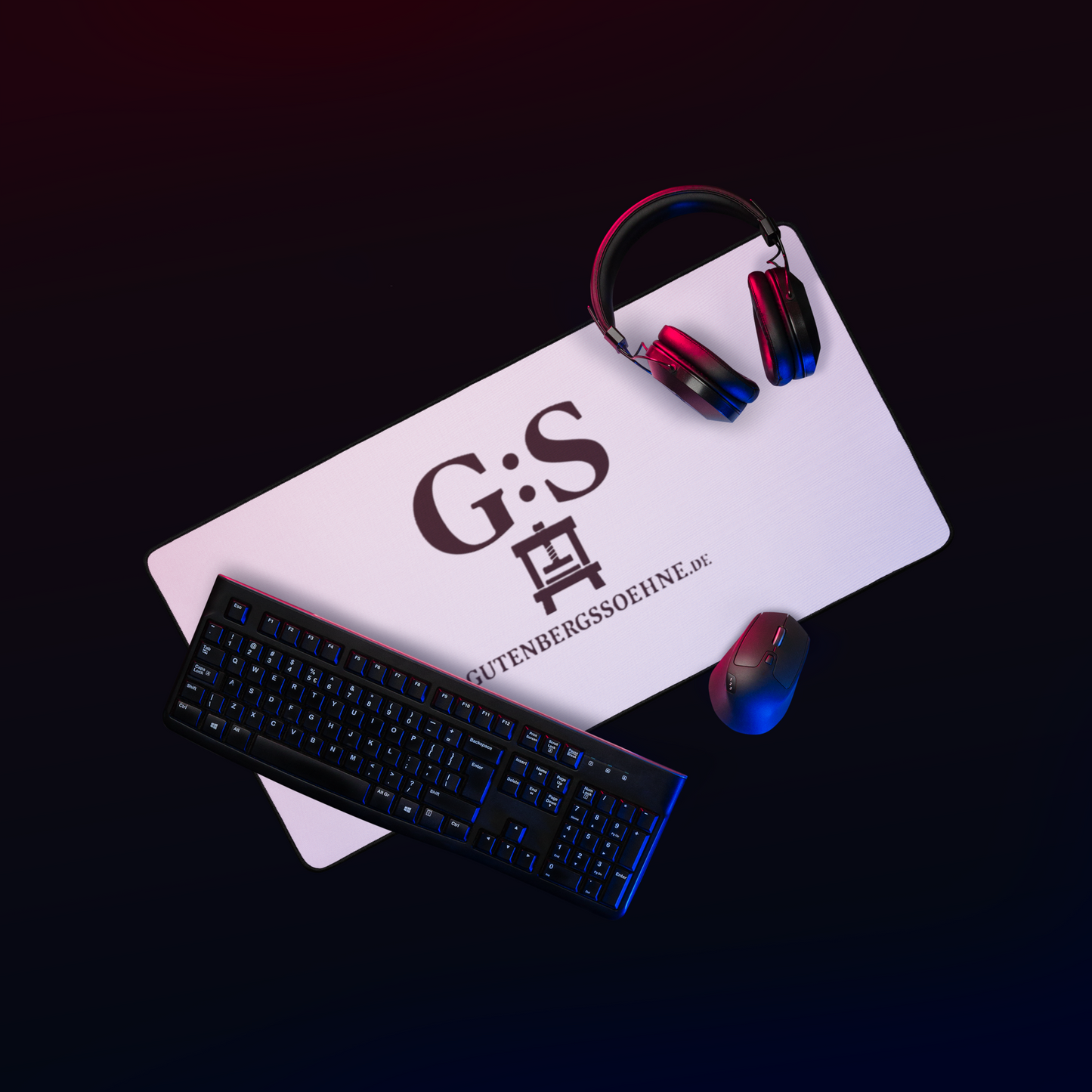 Schreibtischunterlage G:S – Stil. Stabilität. Statement.