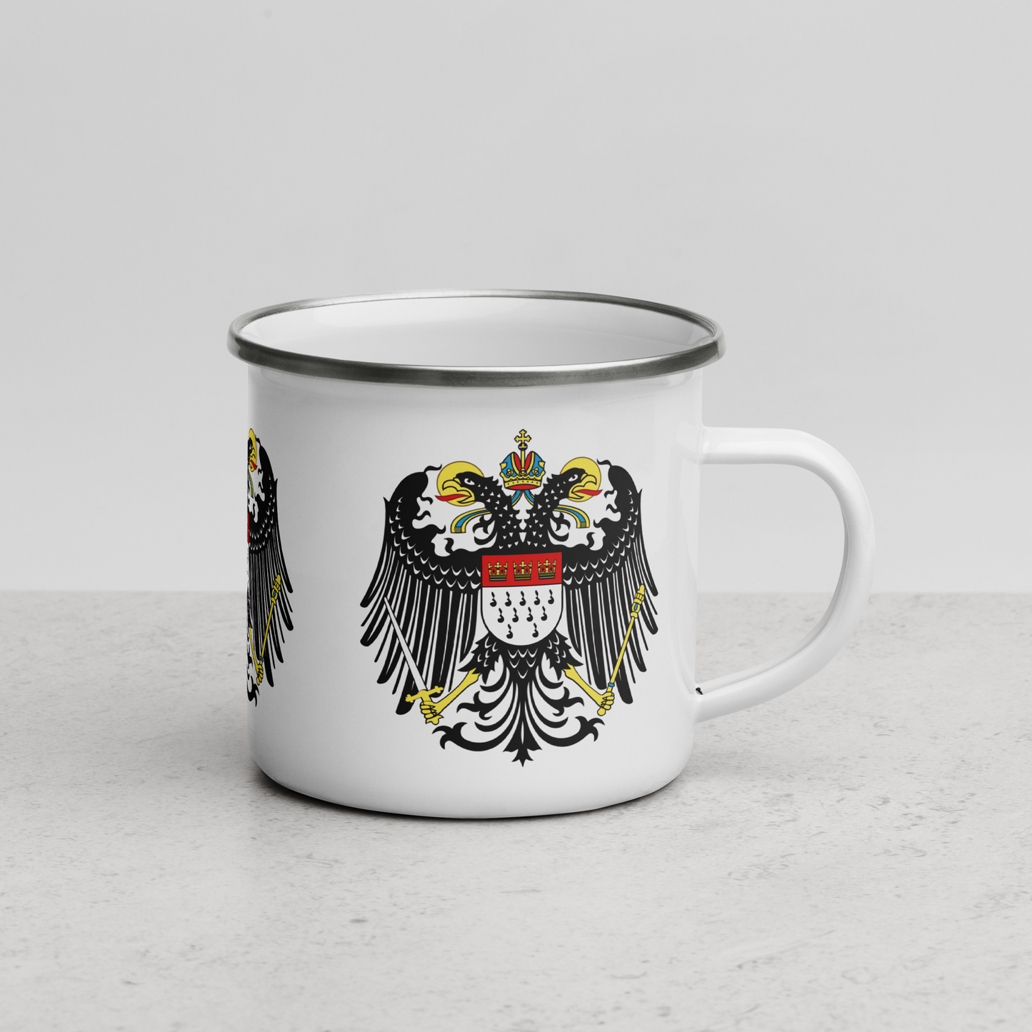 Emailletasse Alt Coellen