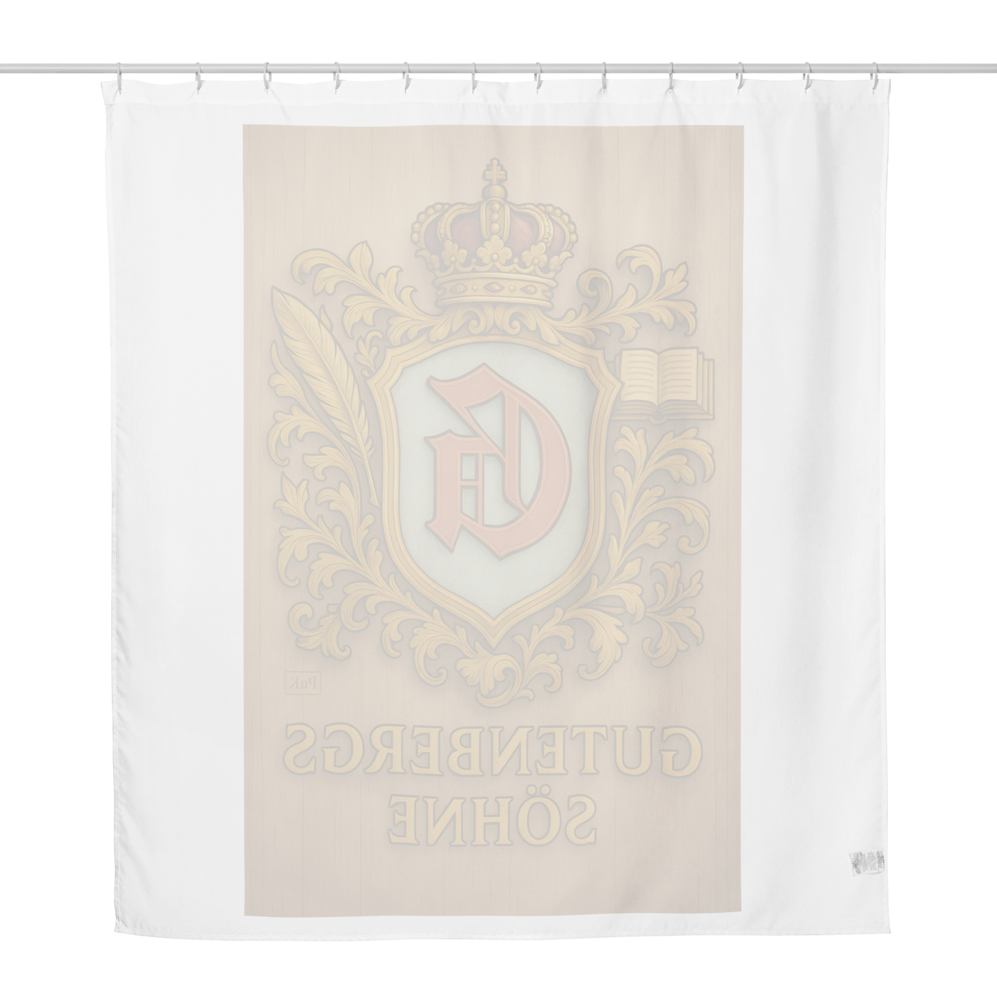 Duschvorhang Wappen Gutenbergs Söhne