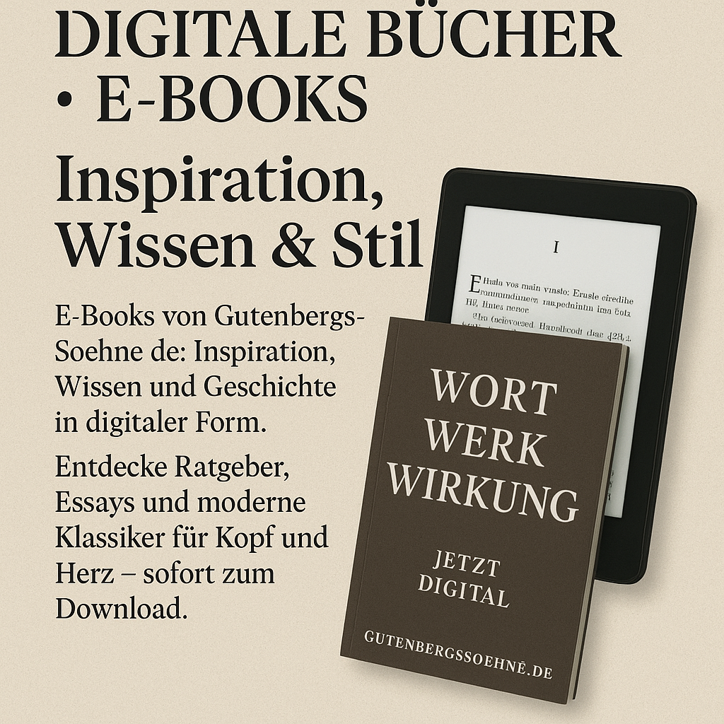 Digitale Bücher & E-Books – GutenbergsSoehne.de