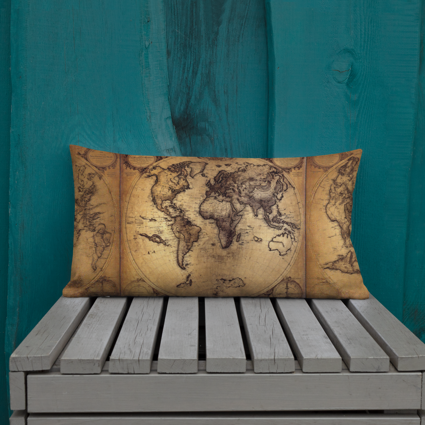 Premium-Kissen Alte Welt by Gutenbergs Söhne