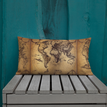 Premium-Kissen Alte Welt by Gutenbergs Söhne