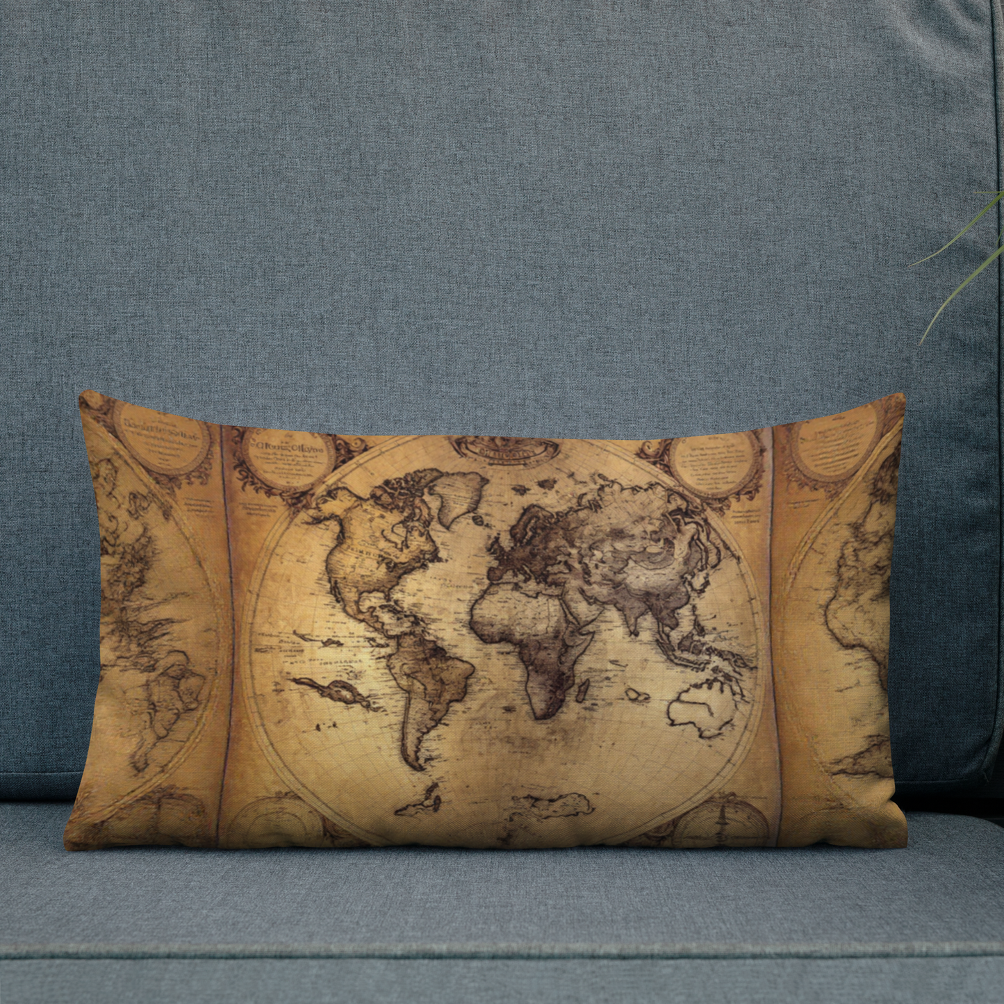 Premium-Kissen Alte Welt by Gutenbergs Söhne