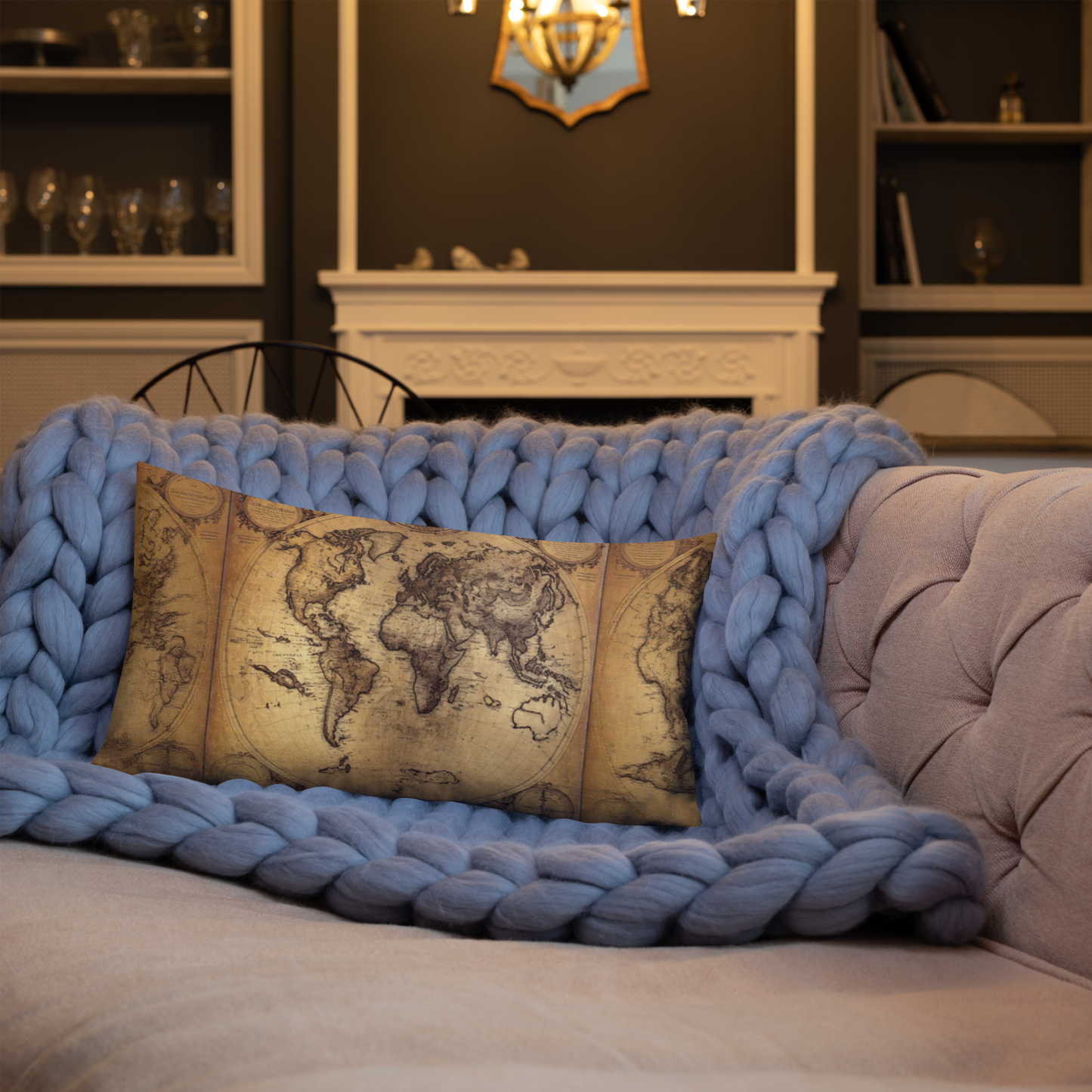 Premium-Kissen Alte Welt by Gutenbergs Söhne