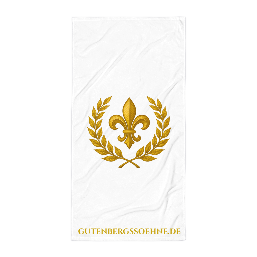 Handtuch Goldene Lilie – GutenbergsSoehne.de
