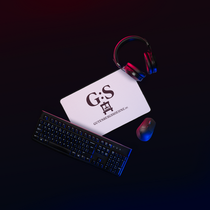 Schreibtischunterlage G:S – Stil. Stabilität. Statement.