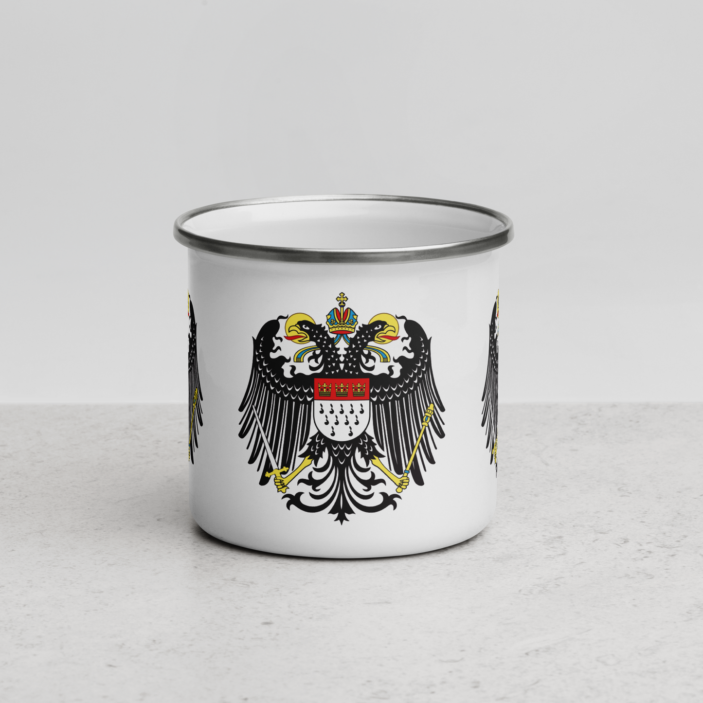 Emailletasse Alt Coellen