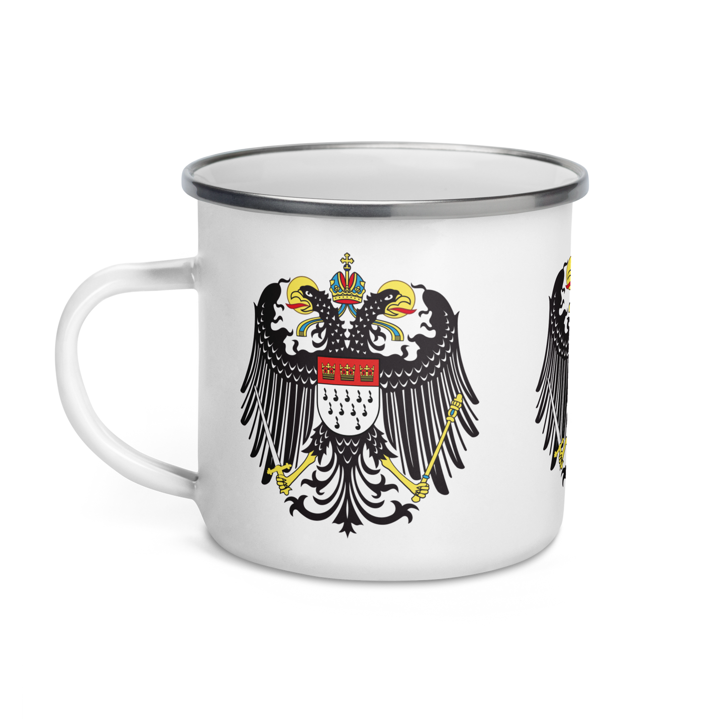 Emailletasse Alt Coellen