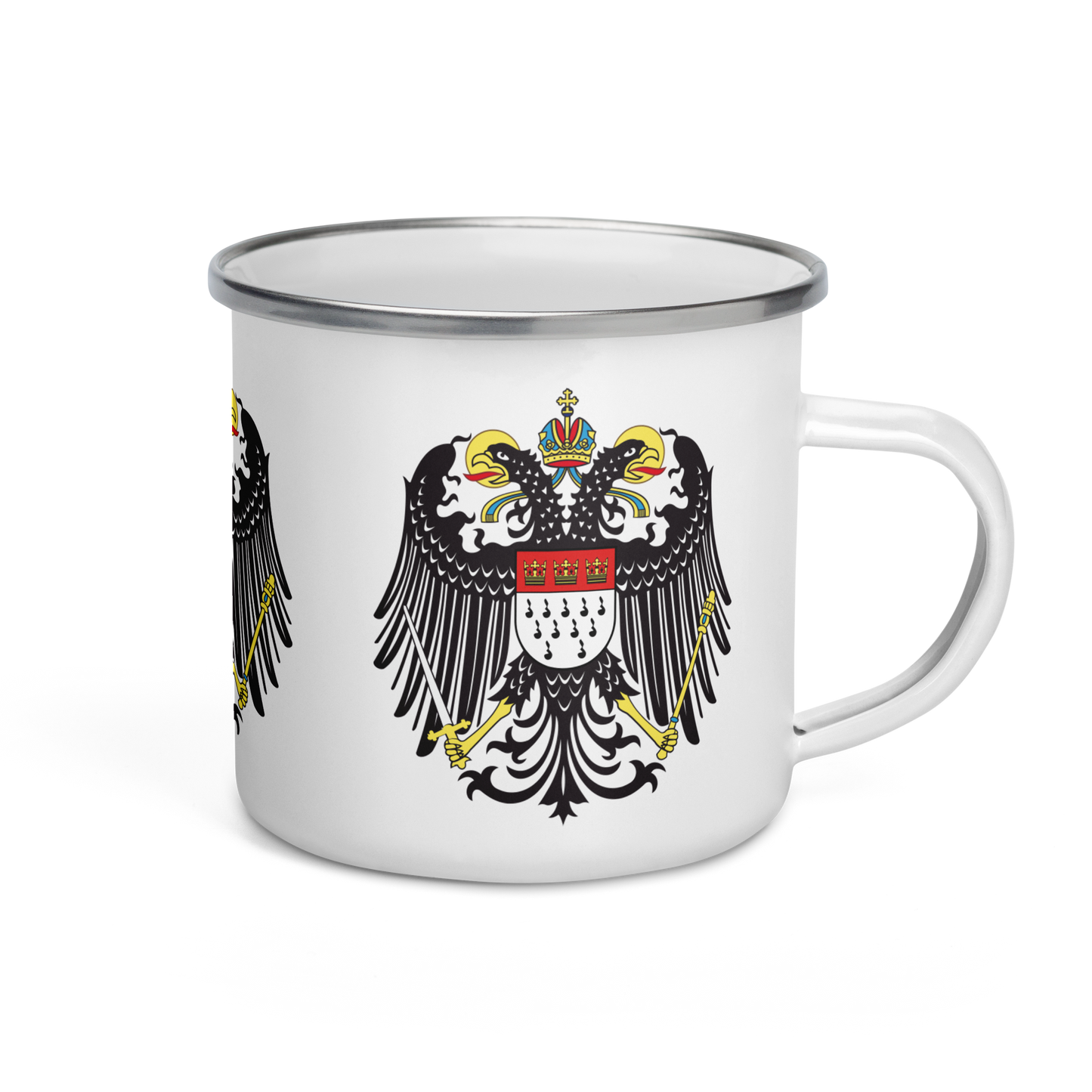 Emailletasse Alt Coellen