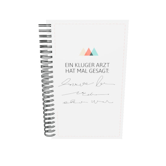 Spiral-Notizblock Kluger Arzt