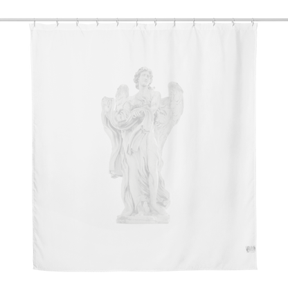 Duschvorhang „Engel mit Gewand“ – Erhabene Ruhe für dein Bad