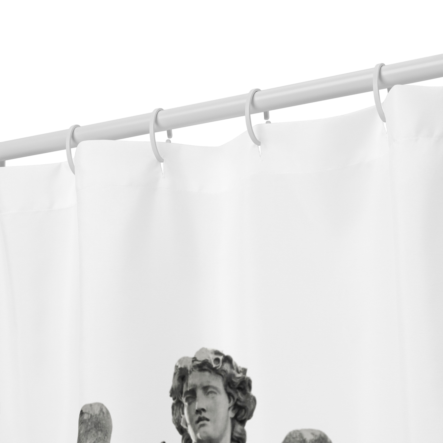 Duschvorhang „Engel mit Gewand“ – Erhabene Ruhe für dein Bad