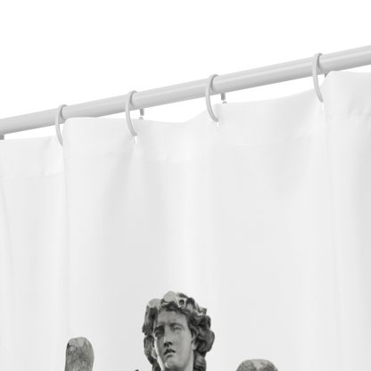 Duschvorhang „Engel mit Gewand“ – Erhabene Ruhe für dein Bad