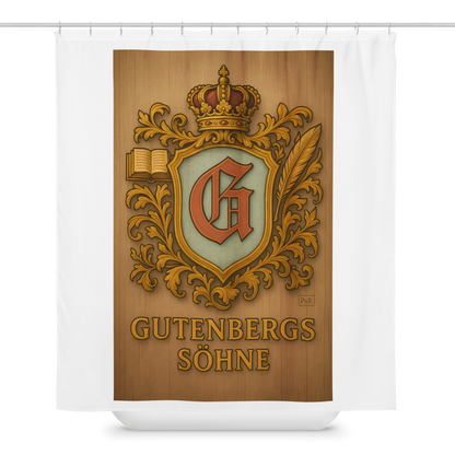 Duschvorhang Wappen Gutenbergs Söhne