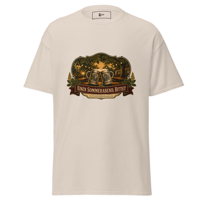 Vintage Unisex T-Shirt mit dem Spruch Einen Sommerabend bitte