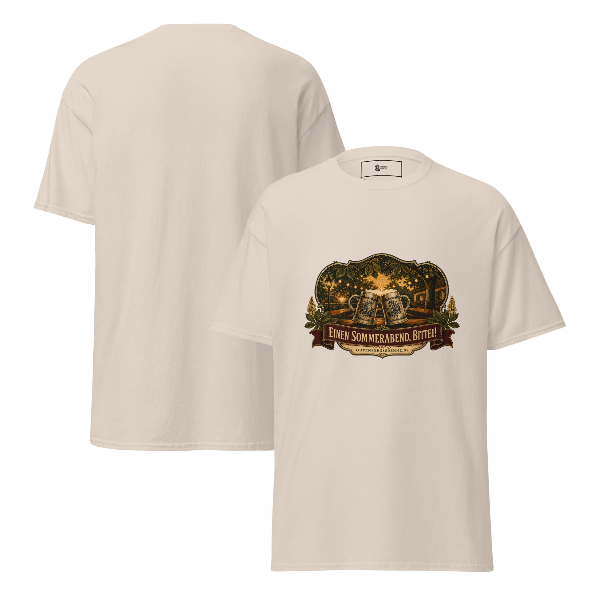 T-Shirt Einen Sommerabend bitte in Natur
