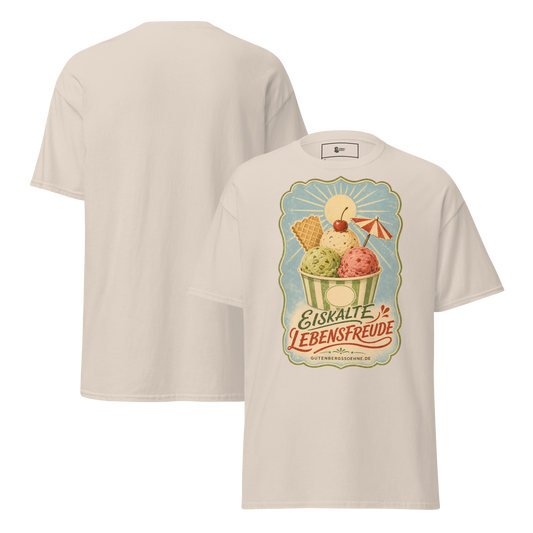 T-Shirt Eiskalte Lebensfreude in Natur