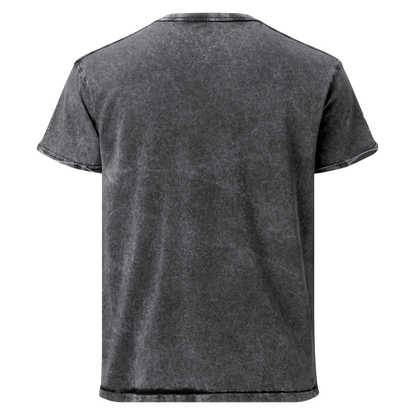 Denim-T-Shirt „Scripta manent“ – von GutenbergsSoehne.de