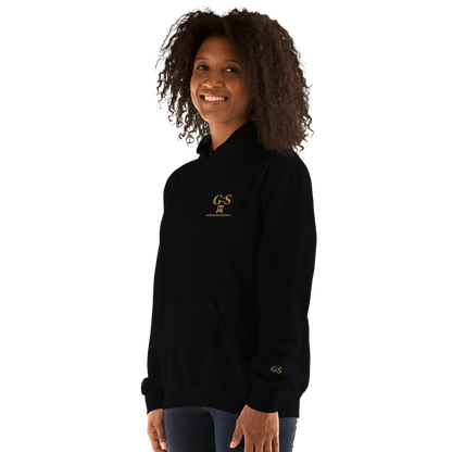 Unisex-Kapuzenpullover bestickt – GutenbergsSoehne.de