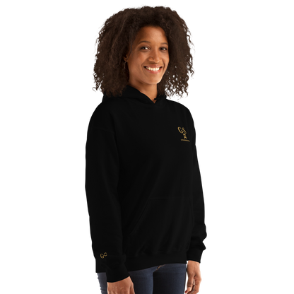 Unisex-Kapuzenpullover bestickt – GutenbergsSoehne.de