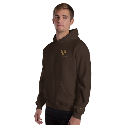 Unisex-Kapuzenpullover bestickt – GutenbergsSoehne.de