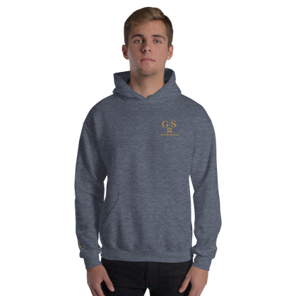 Unisex-Kapuzenpullover bestickt – GutenbergsSoehne.de