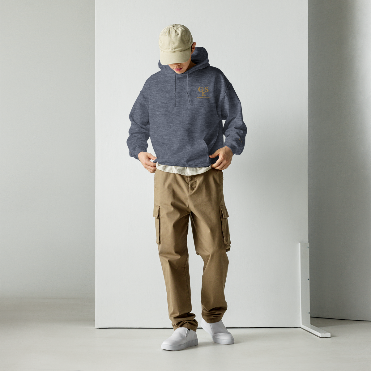 Unisex-Kapuzenpullover bestickt – GutenbergsSoehne.de