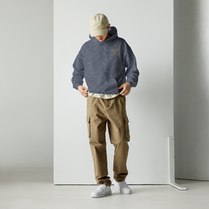 Unisex-Kapuzenpullover bestickt – GutenbergsSoehne.de