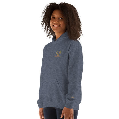 Unisex-Kapuzenpullover bestickt – GutenbergsSoehne.de