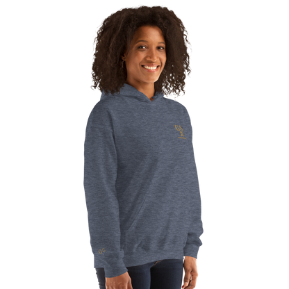 Unisex-Kapuzenpullover bestickt – GutenbergsSoehne.de