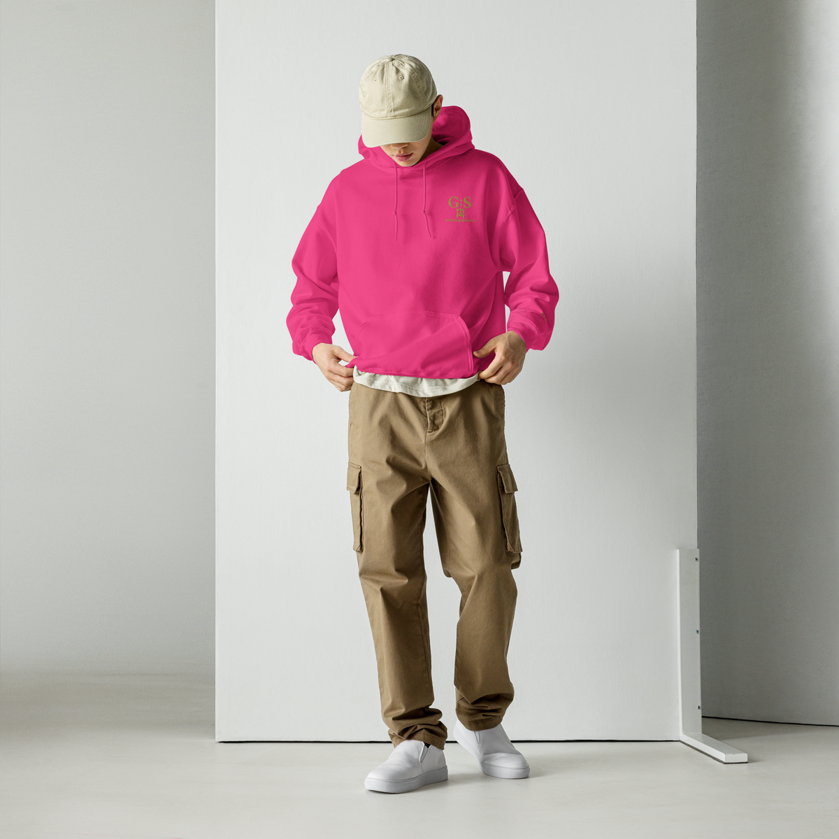 Unisex-Kapuzenpullover bestickt – GutenbergsSoehne.de