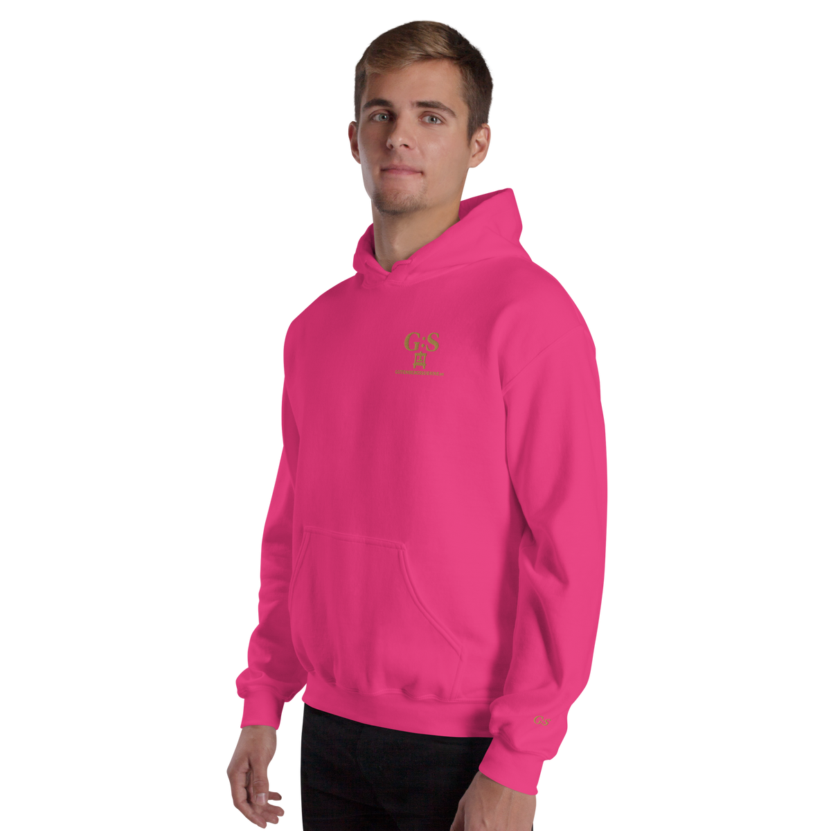Unisex-Kapuzenpullover bestickt – GutenbergsSoehne.de
