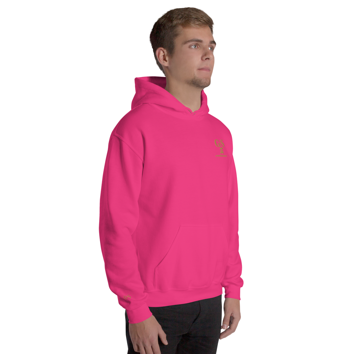 Unisex-Kapuzenpullover bestickt – GutenbergsSoehne.de