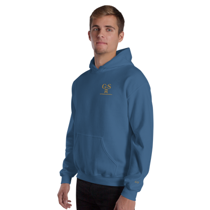 Unisex-Kapuzenpullover bestickt – GutenbergsSoehne.de