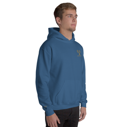Unisex-Kapuzenpullover bestickt – GutenbergsSoehne.de