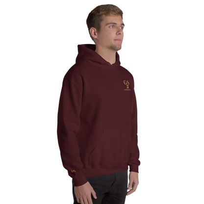 Unisex-Kapuzenpullover bestickt – GutenbergsSoehne.de