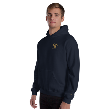 Unisex-Kapuzenpullover bestickt – GutenbergsSoehne.de