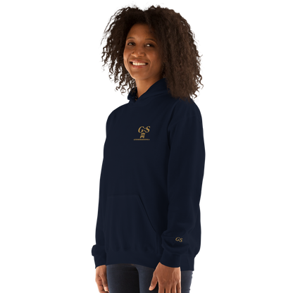 Unisex-Kapuzenpullover bestickt – GutenbergsSoehne.de