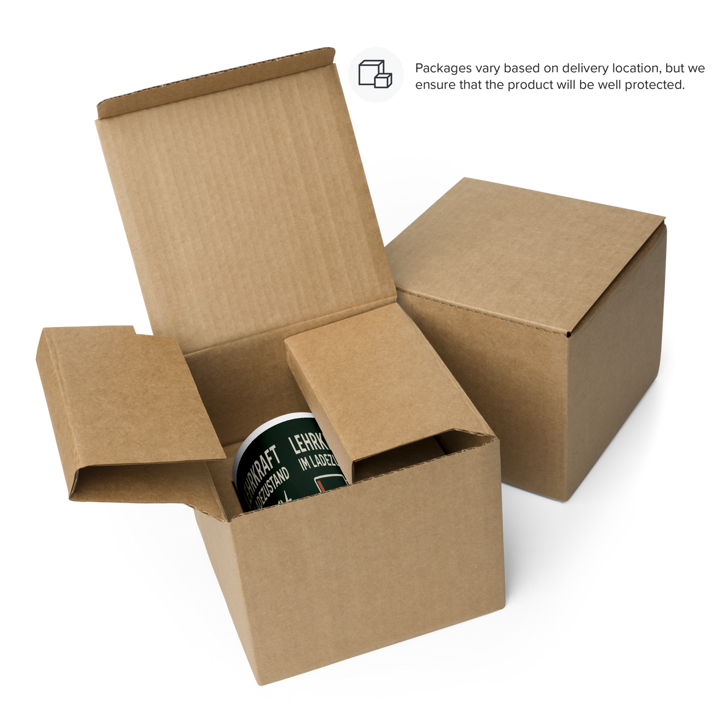 Weiße Tasse „Lehrkraft im Ladezustand“ – Humorvoller Schulstart für Lehrer:innen